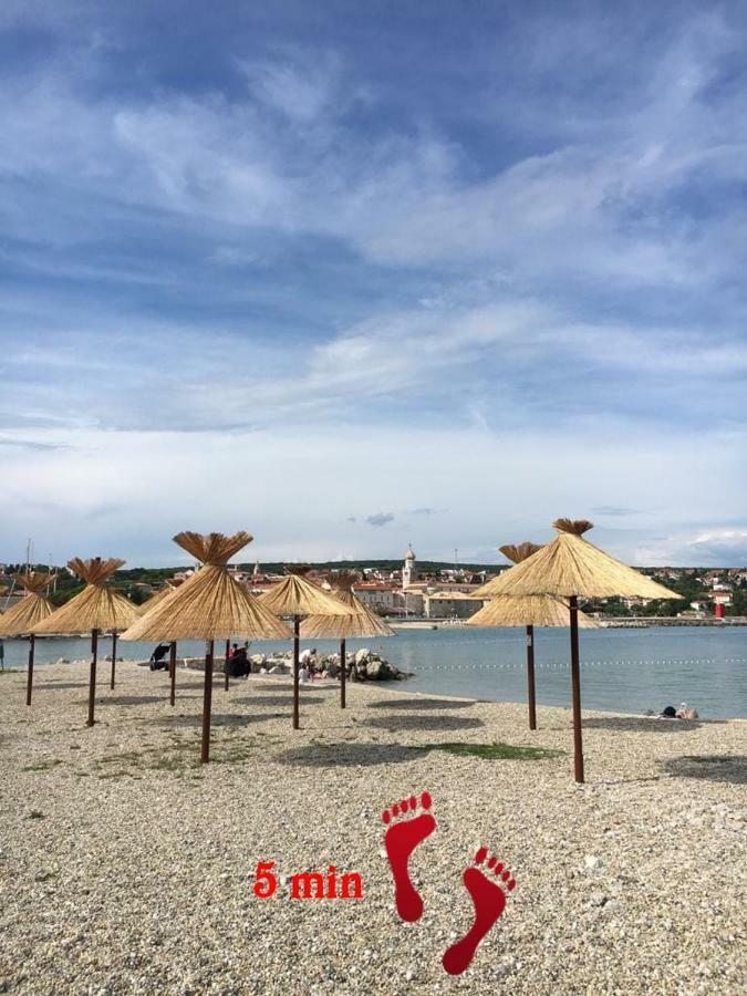 Apartman Jezevac Крк Экстерьер фото